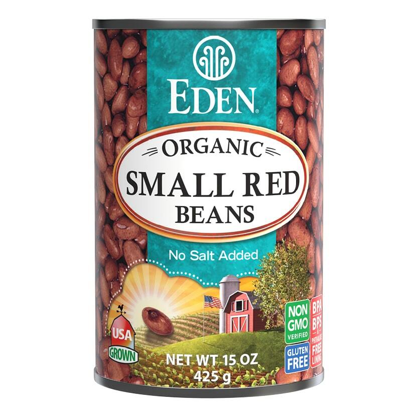 Small Red Beans, organic, 15 oz