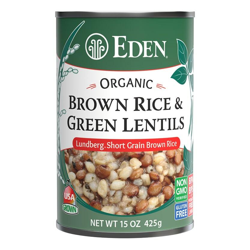 Brown Rice & Lentils, Organic