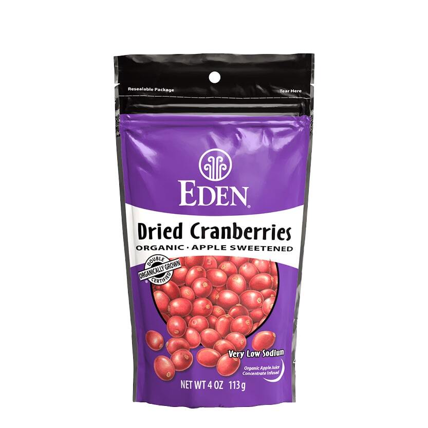 Dried Cranberries, Organic - 4 oz