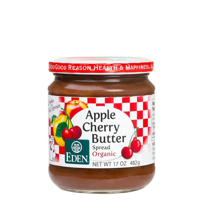 Apple Cherry Butter Spread, Organic