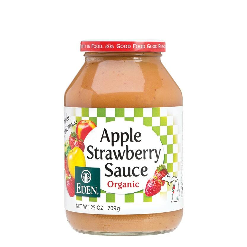 Strawberry Apple Sauce, Organic