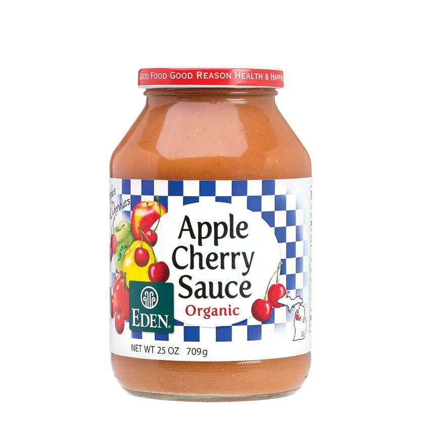 Cherry Apple Sauce, Organic