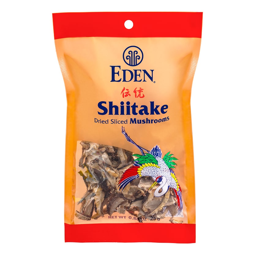 Sliced Shiitake Mushrooms - dried