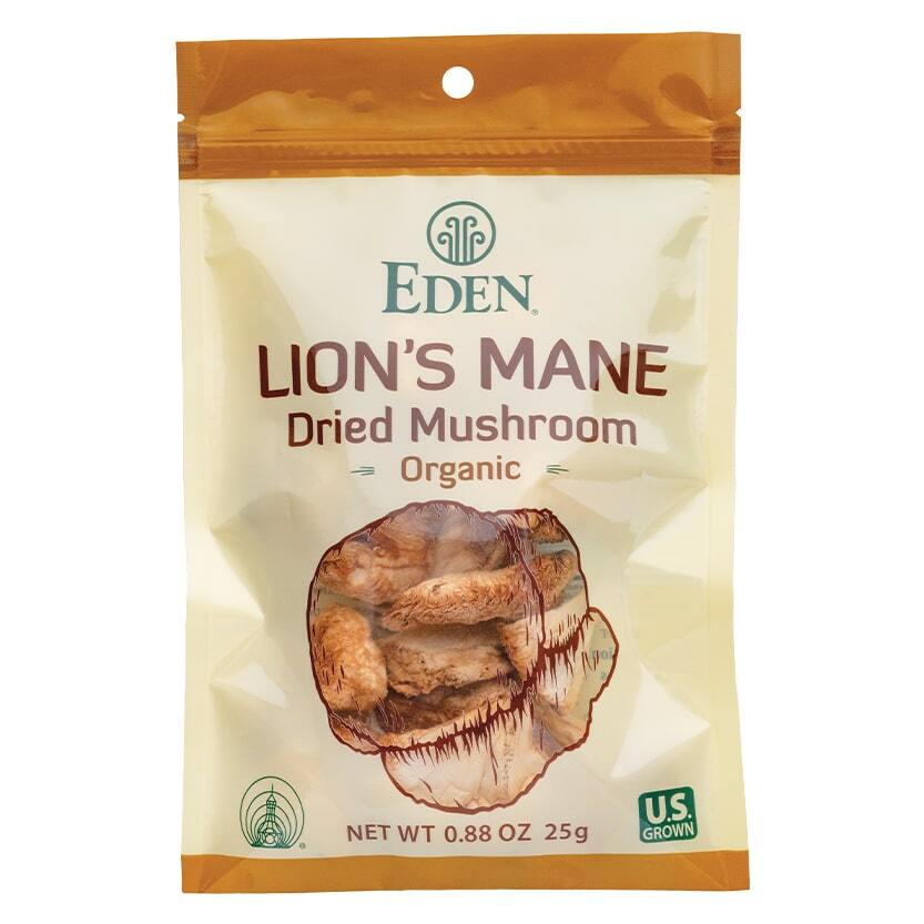 Lion's Mane Mushrooms, Organic - dried