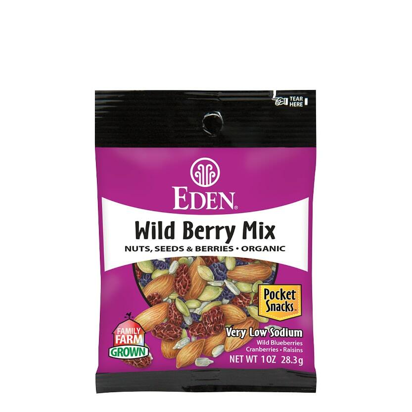 Wild Berry Mix, Organic Pocket Snacks - 1 oz