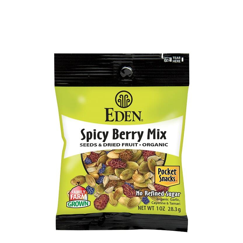 Spicy Berry Mix, Organic Pocket Snacks - 1 oz