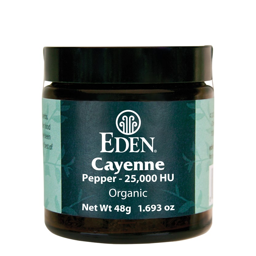 Cayenne Pepper (25,000 HU), Organic