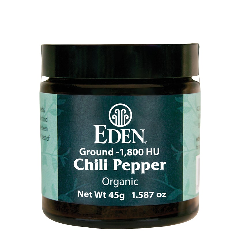 Ground Chili Pepper (1,800 HU), Organic