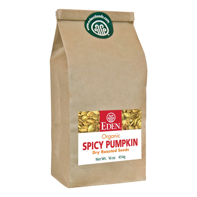 Spicy Pumpkin Seeds, Organic - 1 lb