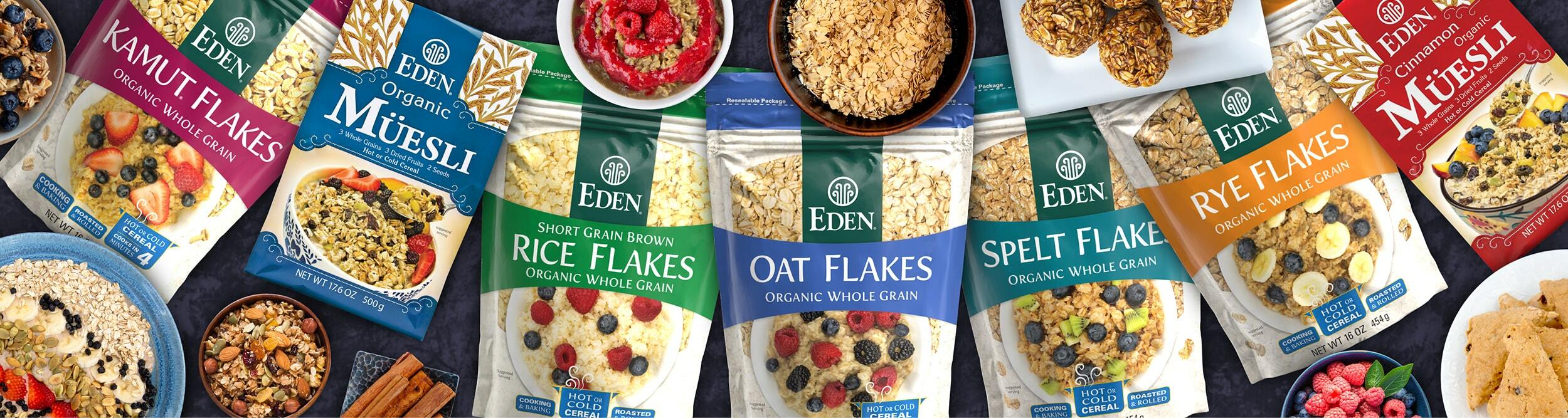 May 2024 - EDEN Whole Grain Flakes and Muesli