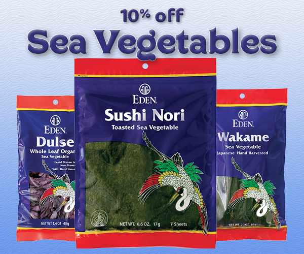 10% Off EDEN Sea Vegetables