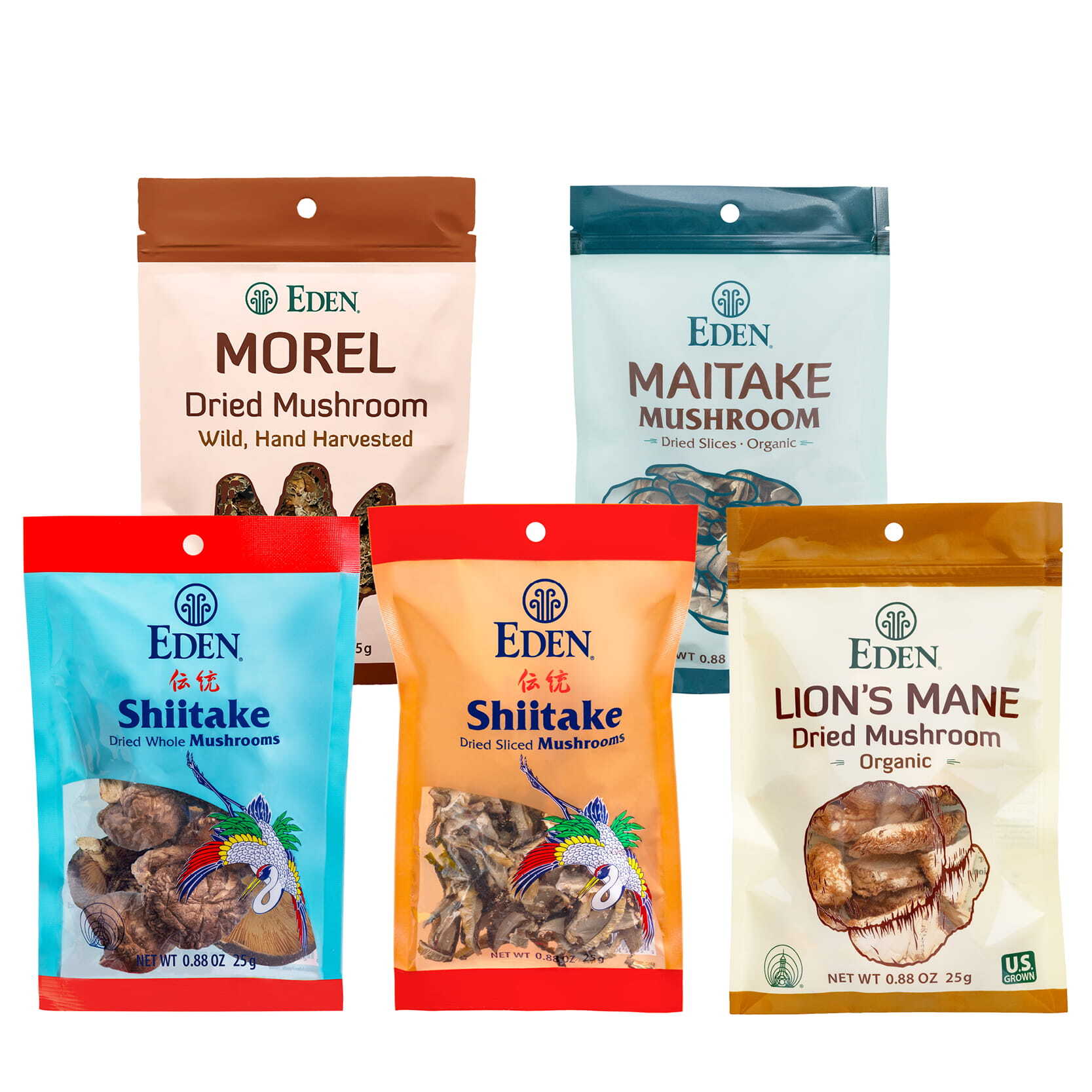 Eden Dried Mushrooms