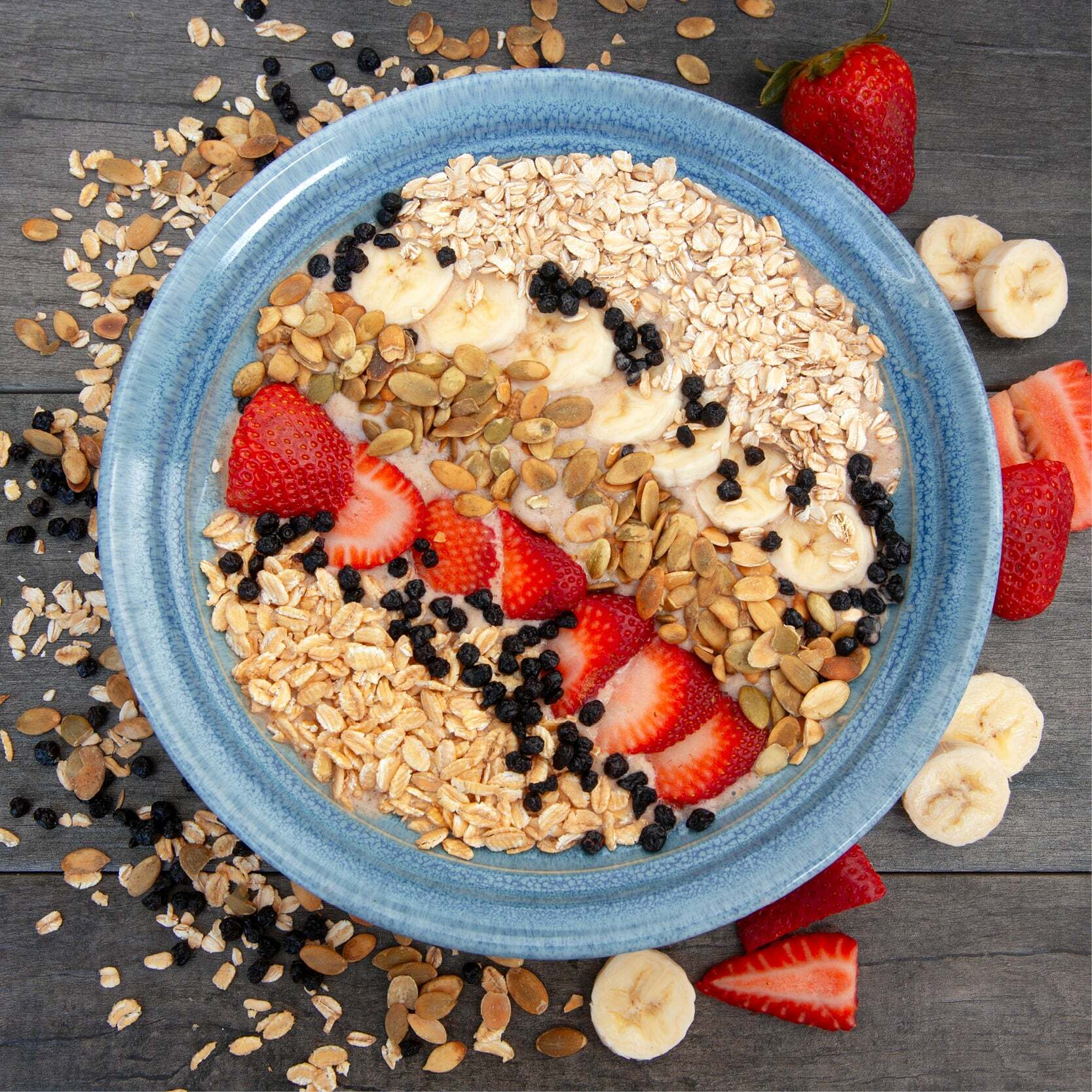 Food Focus - Strawberry Banana Smoothie Bowl