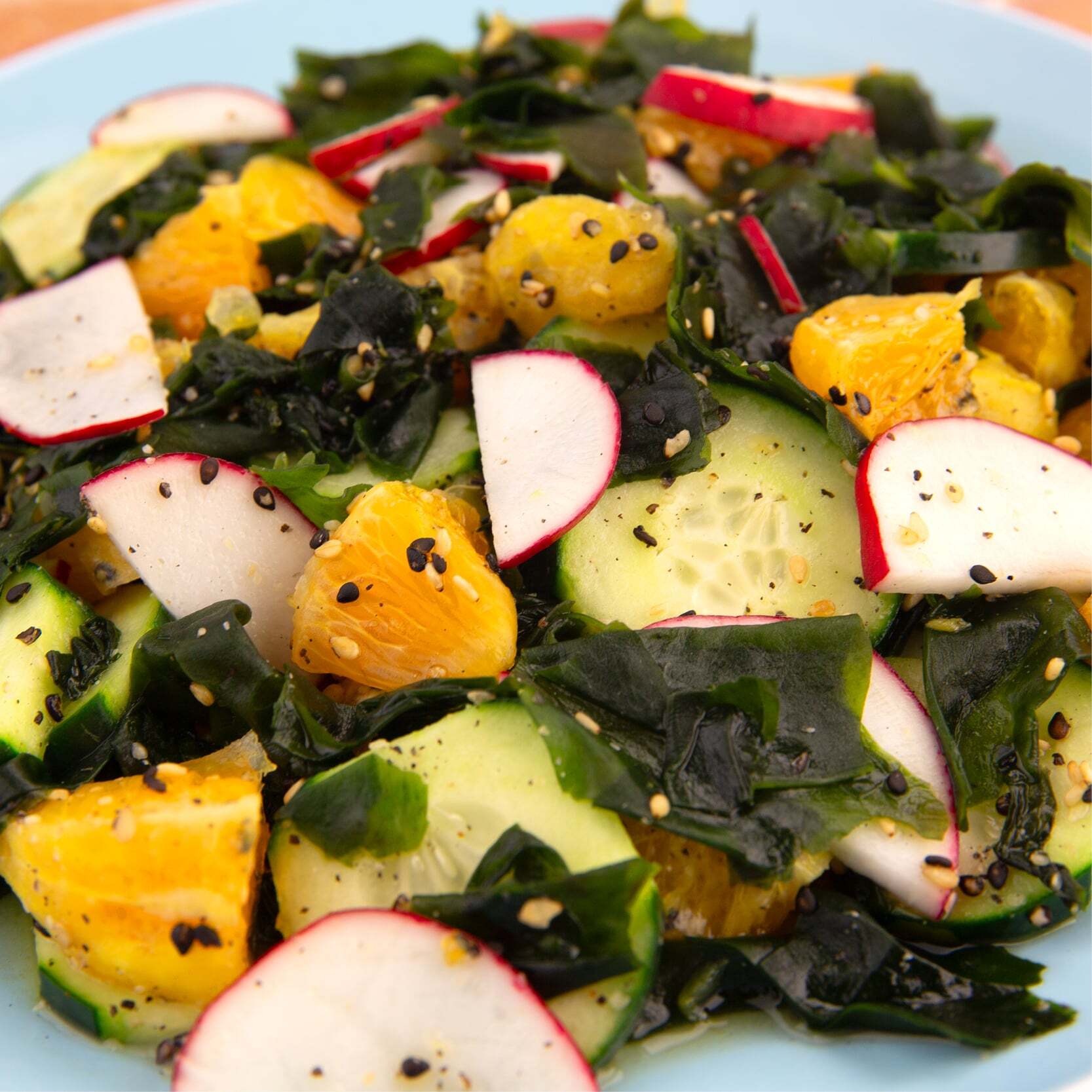 Food Focus - Orange Wakame Salad