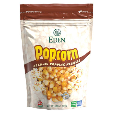 Eden Organic Popping Kernels, Popcorn - 20 oz