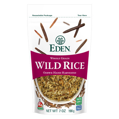 Wild Rice, whole grain, 7 oz - Eden Foods