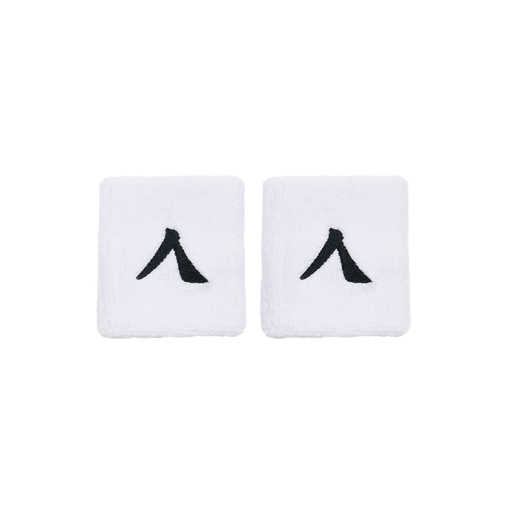 Wristband 2 Pack 7cm - White/Black