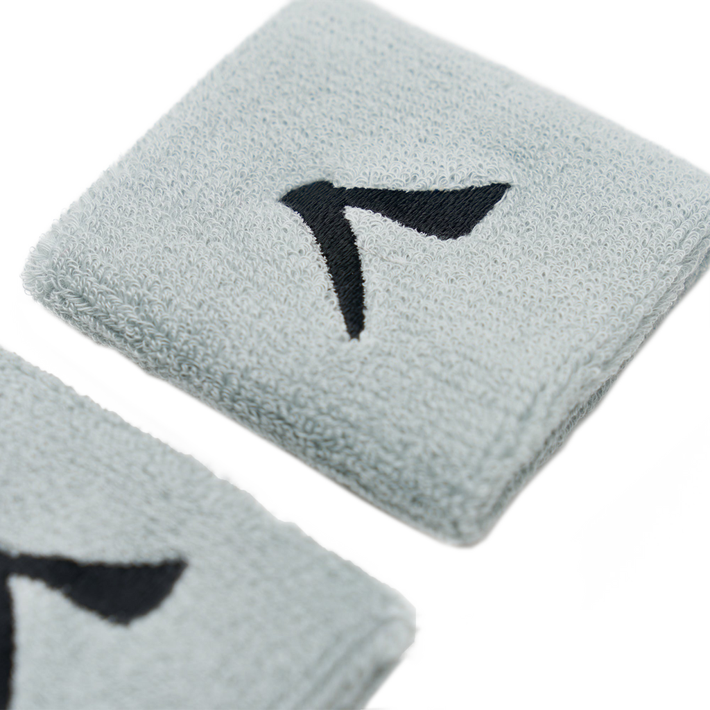 Wristband 2 Pack 7cm - Grey