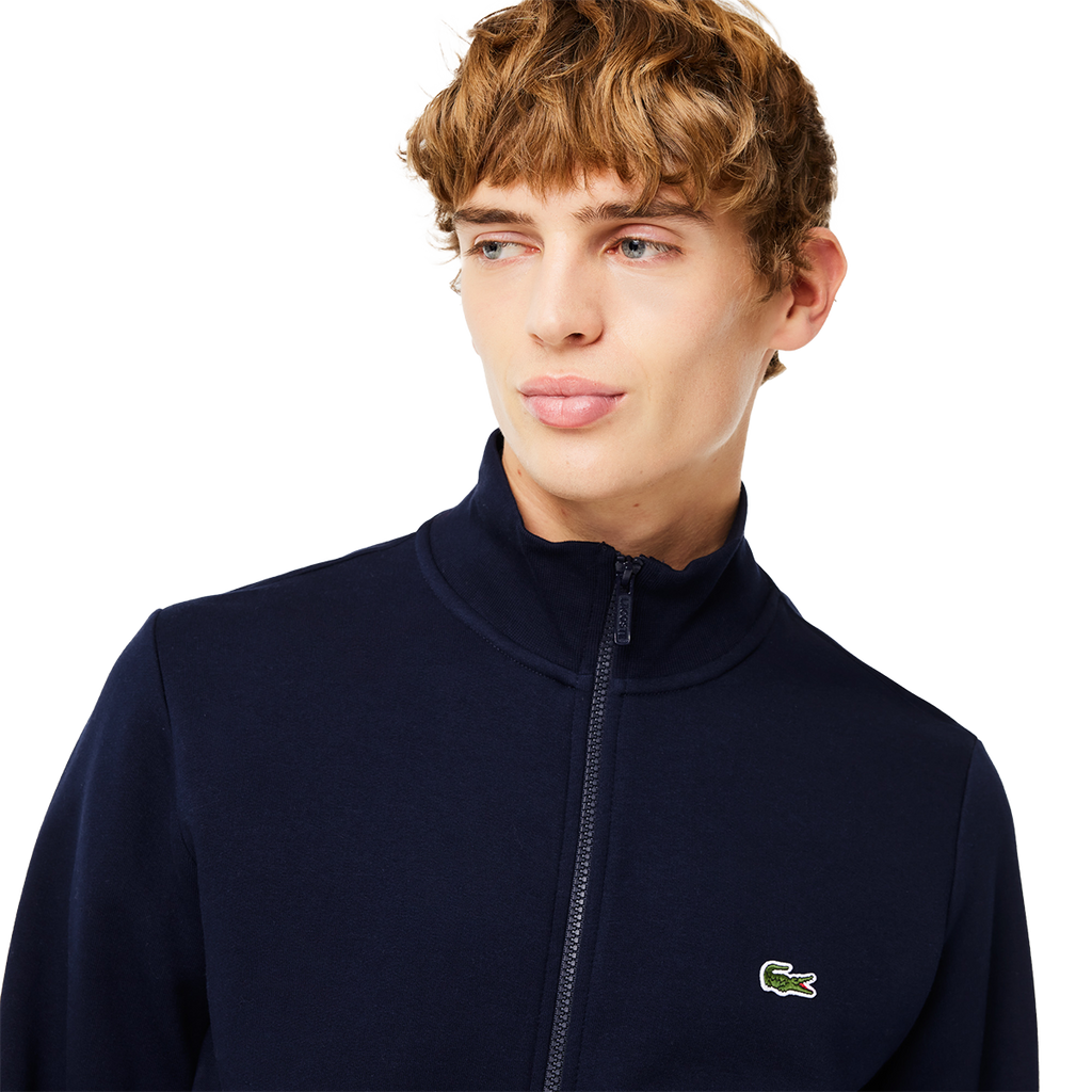 Zip Up Fleece Jacket Midnight Blue