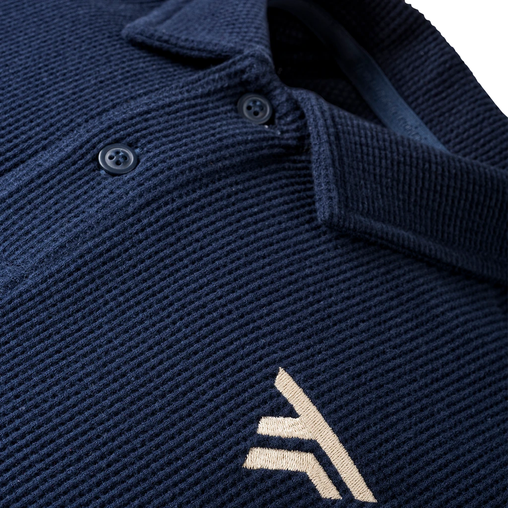 Waffle Polo 2025 Marine