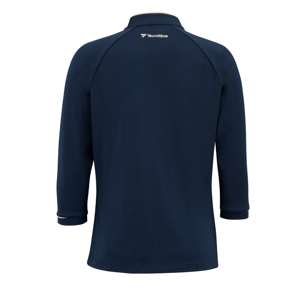 Lady Thermo Zip 3/4 Sleeves Marine