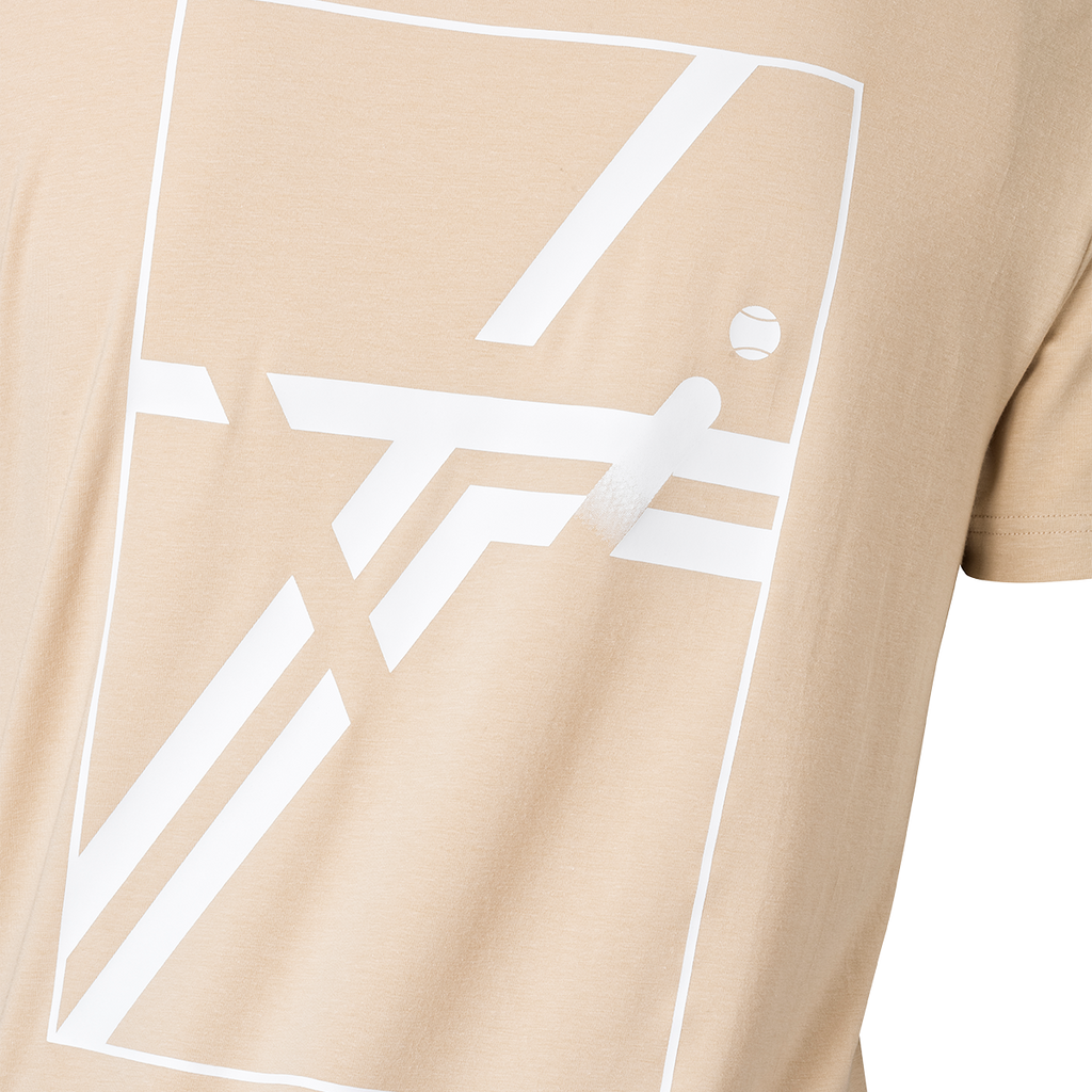 Lady Graphic Tee 2025 Sand