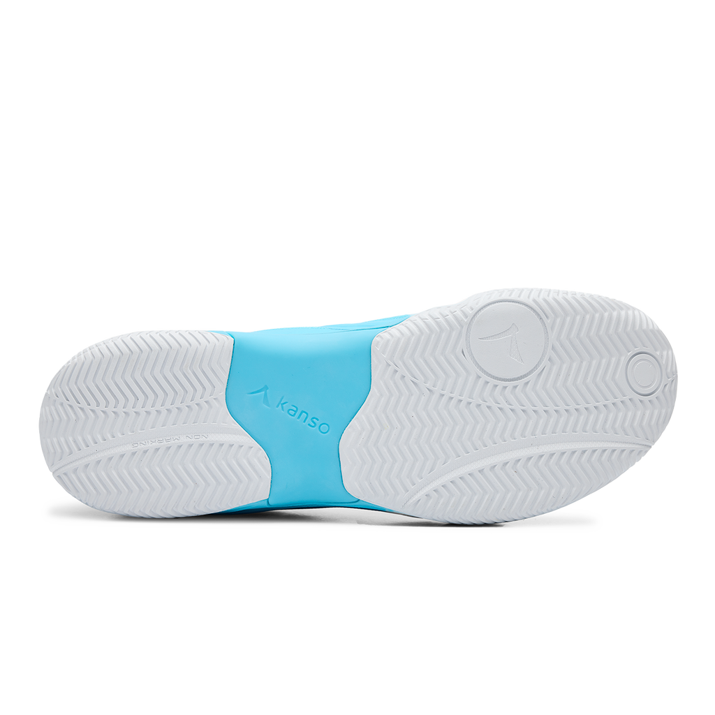 EQ Soft Court Padel Shoe - Blue/White