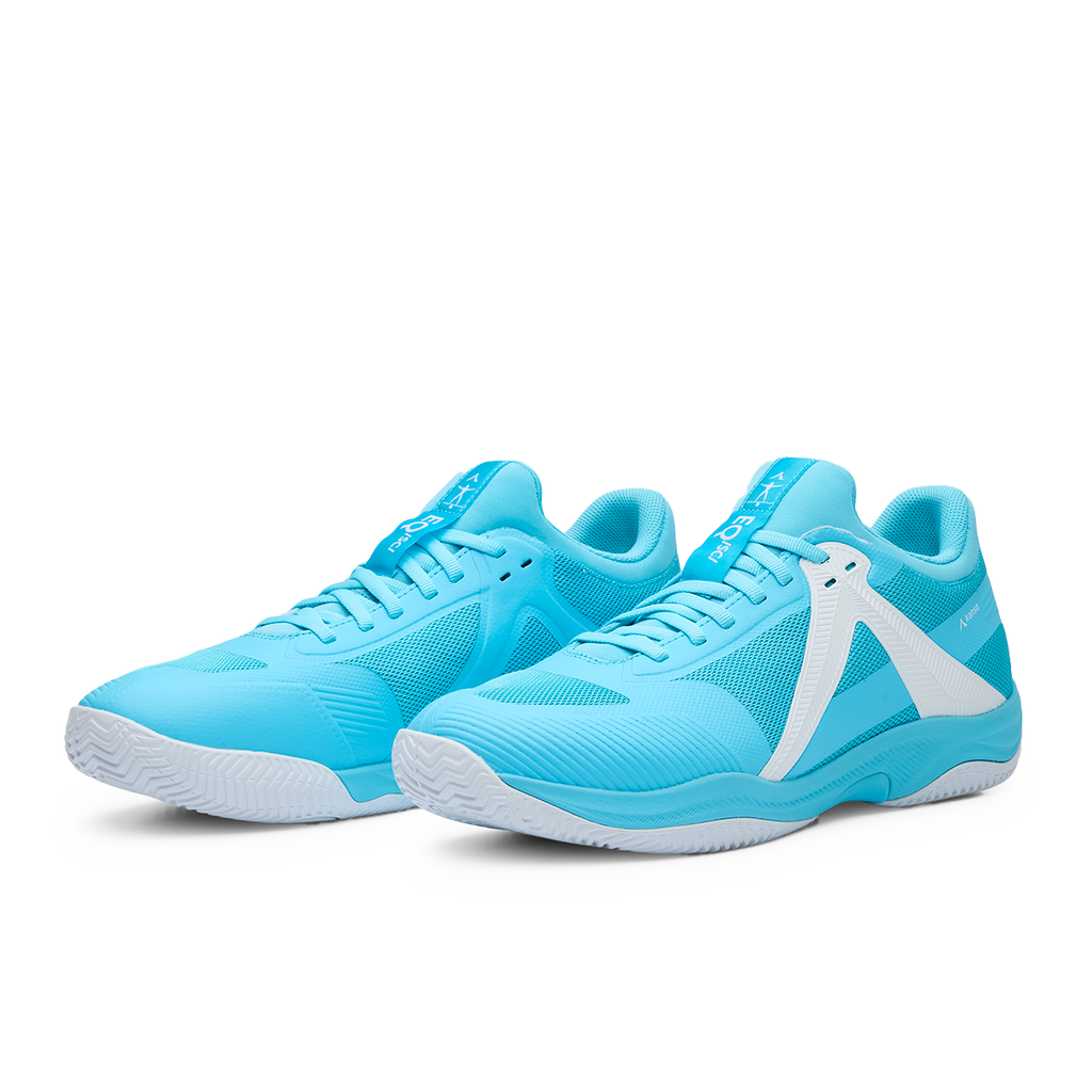 EQ Soft Court Padel Shoe - Blue/White