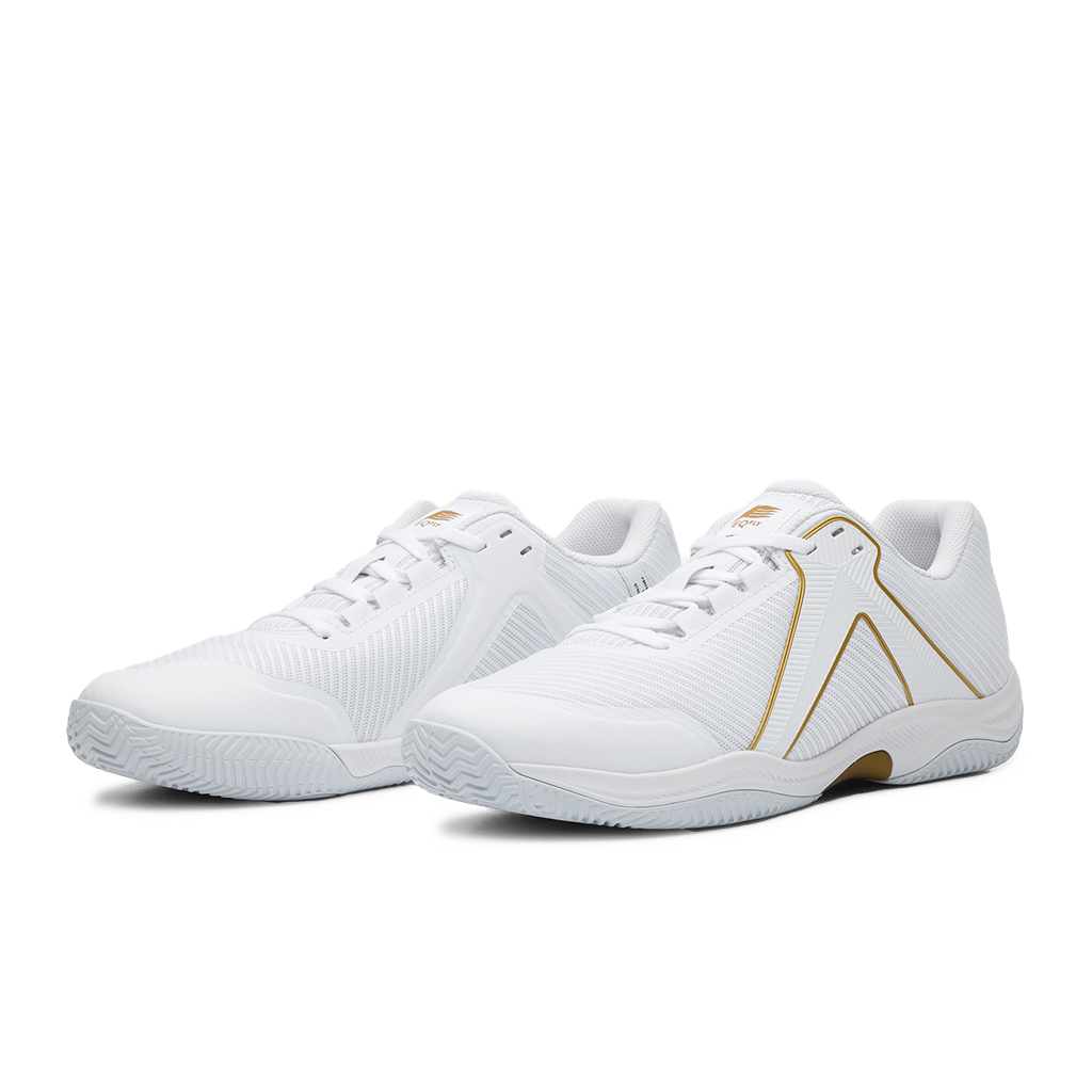 EQ Fly 2 Padel Shoe - White/Gold