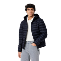 Quilted Puffed Jacket Navy