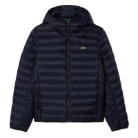Quilted Puffed Jacket Navy