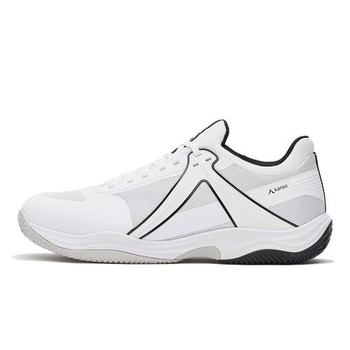 EQ Soft Court Padel/Tennis Shoe - White/Black