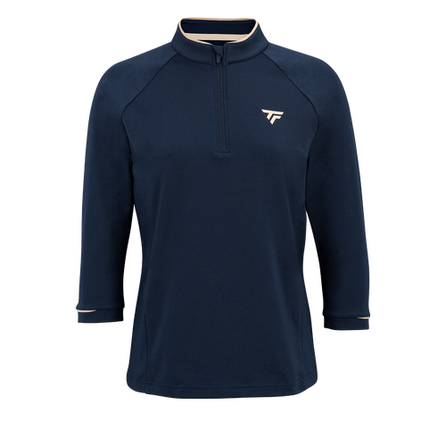 Lady Thermo Zip 3/4 Sleeves Marine