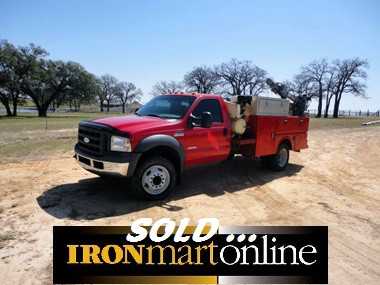 2005 Ford F450 XL Service Body Truck, 6.0 Litre Powerstroke Diesel Engine.