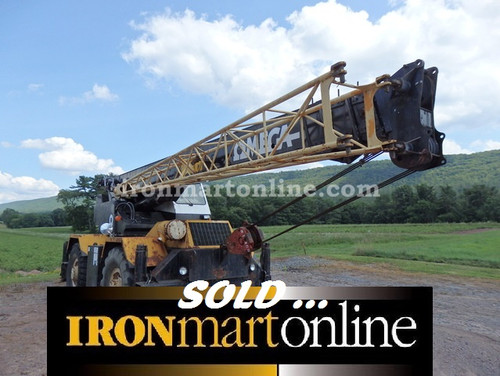 P&H Omega 20-Ton Rough Terrain Crane, in very good condition.