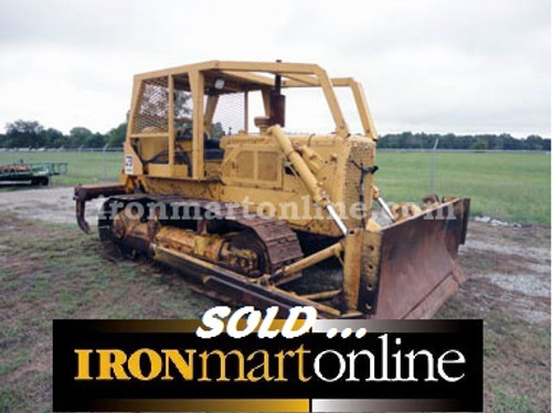 1970 Caterpillar D6C Dozer, with CAT 6S Tilt Blade with Back-Up Rippers.
