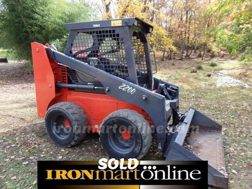 Thomas ProTough 2200 Skid Steer, in very good condition. Thomas ProTough 2200 Skid Steer, in very good condition.