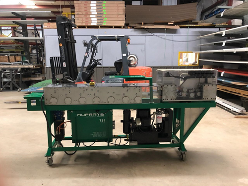 NuCon Steel Model #735, Roll Forming Machine