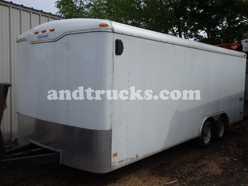 Used 20ft Enclosed Landscape Trailer Haulmark for sale