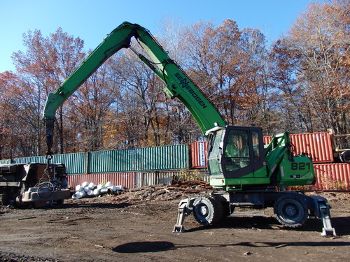 2012 SENNEBOGEN 821M C series Rubber Tired Material Handler