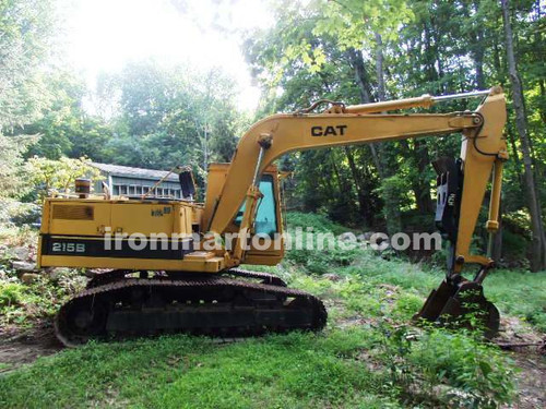 1987 Cat 215B Excavator with Thumb