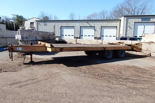Used 1987 Custom 20 Ton Tag Trailer