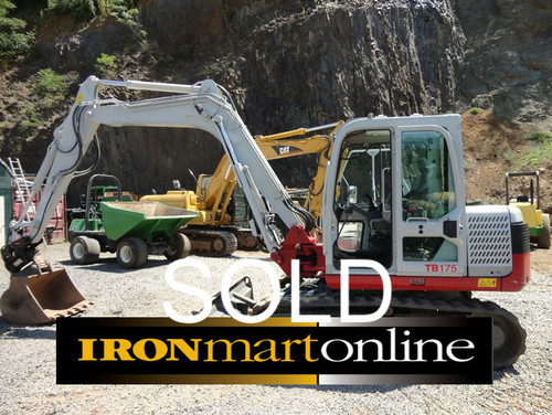 Takeuchi TB175 Mini Excavator (Sold) Takeuchi TB175 Mini Excavator (Sold)