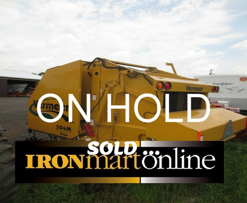 Vermeer 504M Baler, in very good condition.