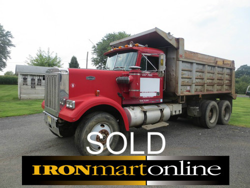 1987 Autocar Tandem Axle Dump