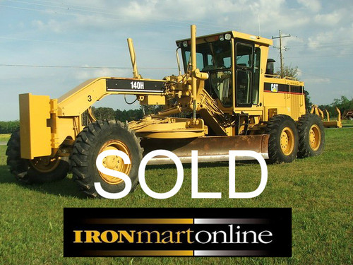 Caterpillar 140H Motor Grader used for sale