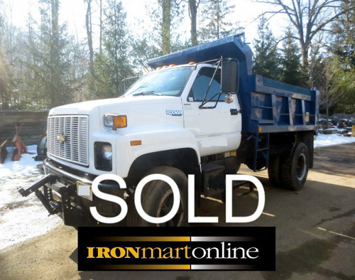 Chevrolet Kodiak Single Axle Dump with Plow