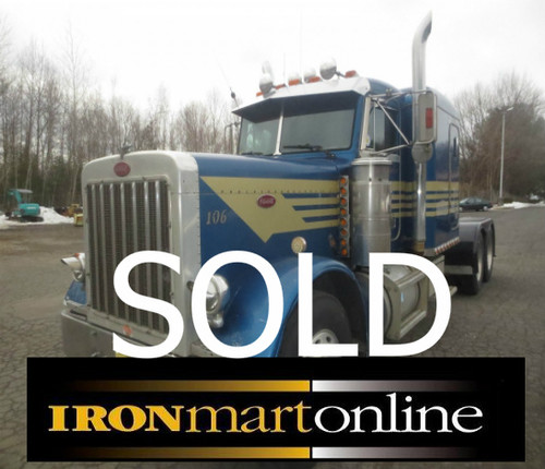 1992 Peterbilt 379 Tandem Axle Tractor with Sleeper