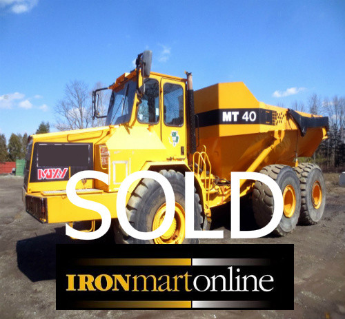 Moxy MT40 B Articulated Dump used for sale