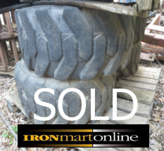 Four 10-16.5 Foam Filled Tires used for sale